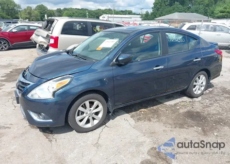 2015 Nissan Versa 1.6 Sl из США, поврежденный, VIN 3N1CN7AP3FL802690